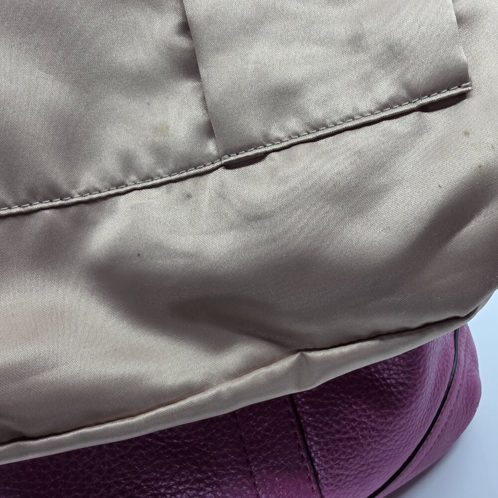 ​Coach Abby Mini Hobo Pebbled Leather Crossbody - Blossom Pink F1972 - Picture 8 of 9